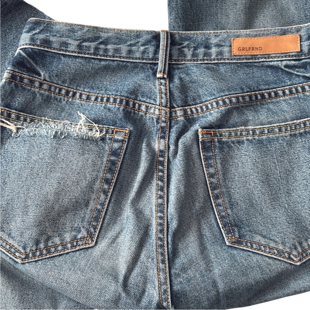 GRLFRND Linda Mid-Rise Distressed Jeans in Zodiac Size 25 — DESIGNER!!! - Picture 7 of 12